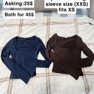 Garage open neck long sleeve